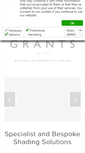 Mobile Screenshot of grantsblinds.com